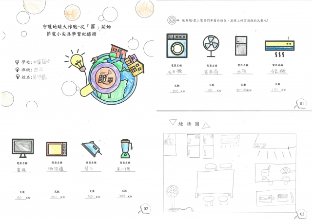 吳沛盈-雲林縣小縣民教育活動學習紀錄冊-中溪國小