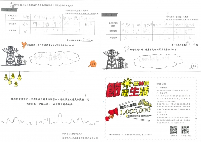 何承霖-雲林縣小縣民教育活動學習紀錄冊-中溪國小