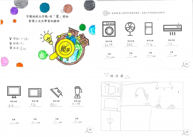 羅宇安-雲林縣小縣民教育活動學習紀錄冊-中溪國小