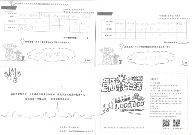李岳庭-雲林縣小縣民教育活動學習紀錄冊-中溪國小