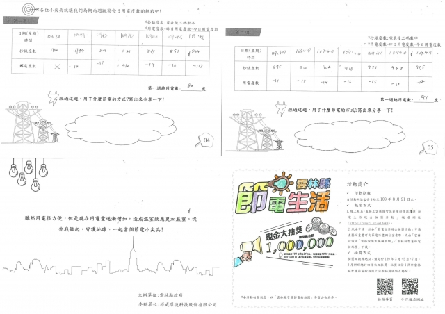 薛伃絜-雲林縣小縣民教育活動學習紀錄冊-中溪國小