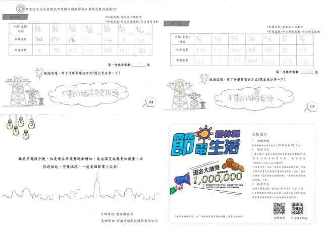 黃怡臻-雲林縣小縣民教育活動學習紀錄冊-林頭國小