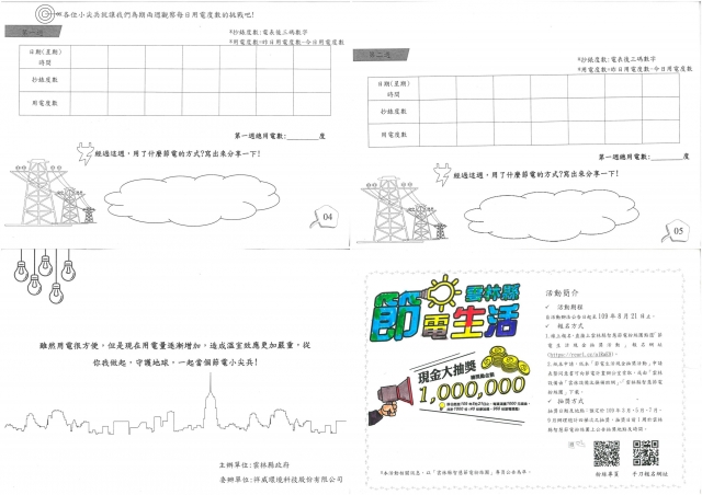 徐愷晨-雲林縣小縣民教育活動學習紀錄冊-林頭國小