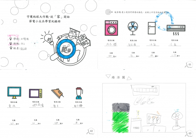吳子涵-雲林縣小縣民教育活動學習紀錄冊-水燦林國小