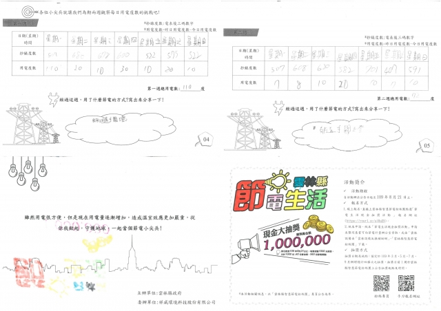 吳子涵-雲林縣小縣民教育活動學習紀錄冊-水燦林國小