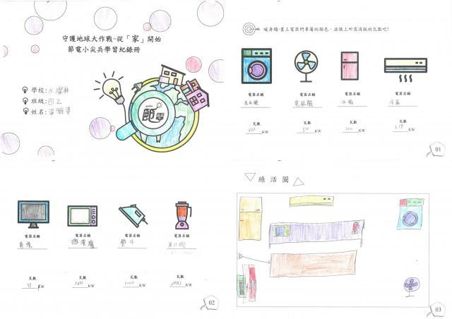 洪雅淇-雲林縣小縣民教育活動學習紀錄冊-水燦林國小