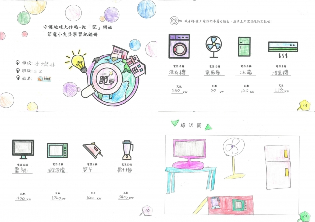 李庭貽-雲林縣小縣民教育活動學習紀錄冊-水燦林國小