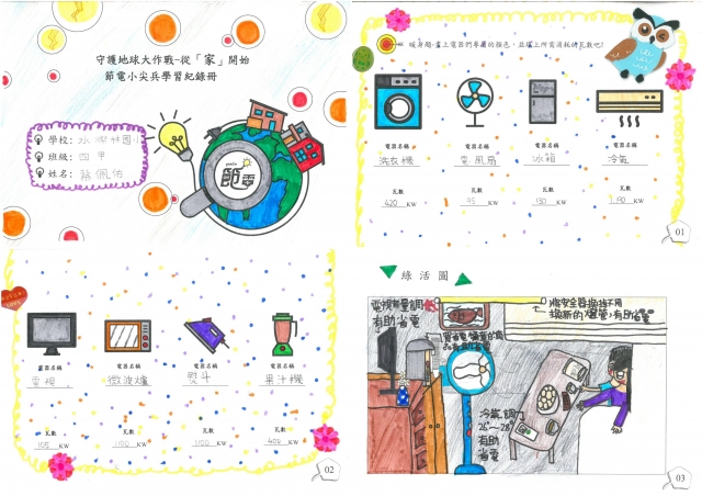 蔡佩佑-雲林縣小縣民教育活動學習紀錄冊-水燦林國小