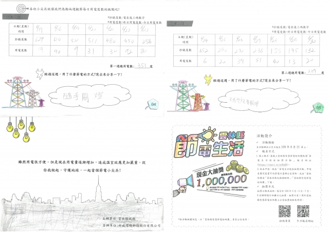 陳郁婷-雲林縣小縣民教育活動學習紀錄冊-水燦林國小