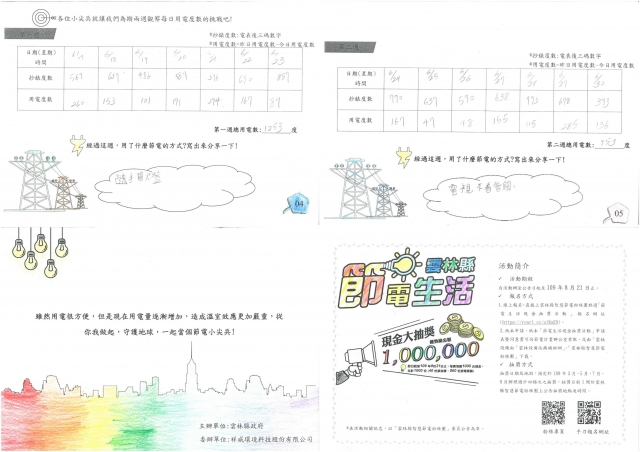 楊心慈-雲林縣小縣民教育活動學習紀錄冊-水燦林國小