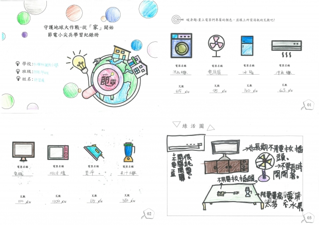 許芸溱-雲林縣小縣民教育活動學習紀錄冊-水燦林國小
