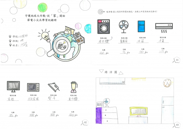 洪芷萱-雲林縣小縣民教育活動學習紀錄冊-水燦林國小