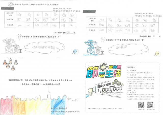 楊瀛宜-雲林縣小縣民教育活動學習紀錄冊-水燦林國小