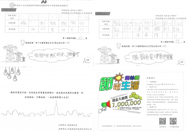 李家維-雲林縣小縣民教育活動學習紀錄冊-水燦林國小