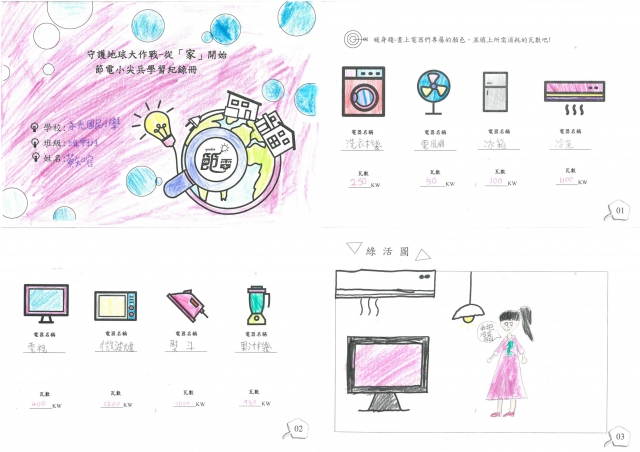 蔡知容-雲林縣小縣民教育活動學習紀錄冊-永光國小