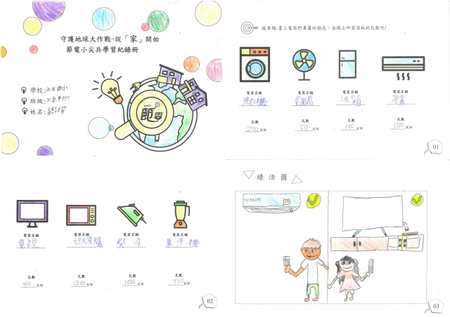 吳紹楷-雲林縣小縣民教育活動學習紀錄冊-永光國小