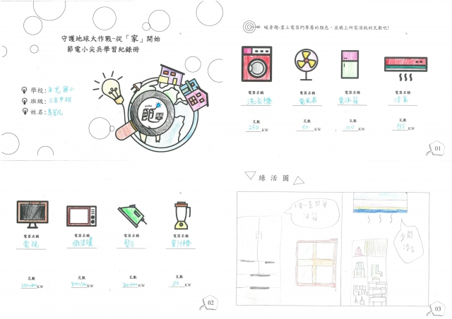 馬若凡-雲林縣小縣民教育活動學習紀錄冊-永光國小