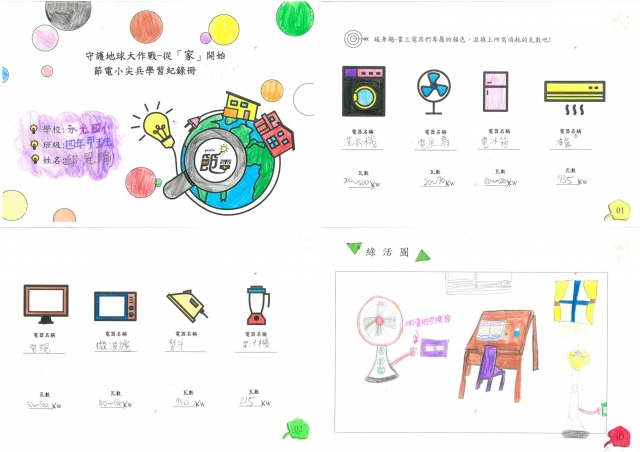 邱冠瑜-雲林縣小縣民教育活動學習紀錄冊-永光國小