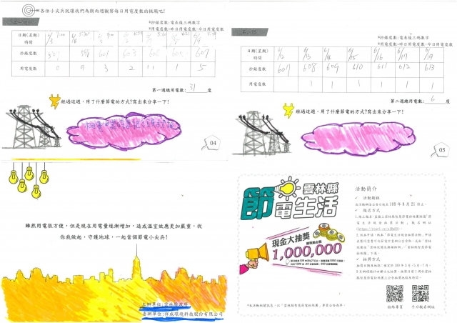 陳玥諼-雲林縣小縣民教育活動學習紀錄冊-永光國小