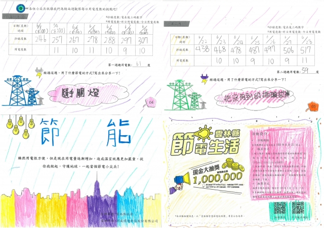 陳詩婷-雲林縣小縣民教育活動學習紀錄冊-永光國小