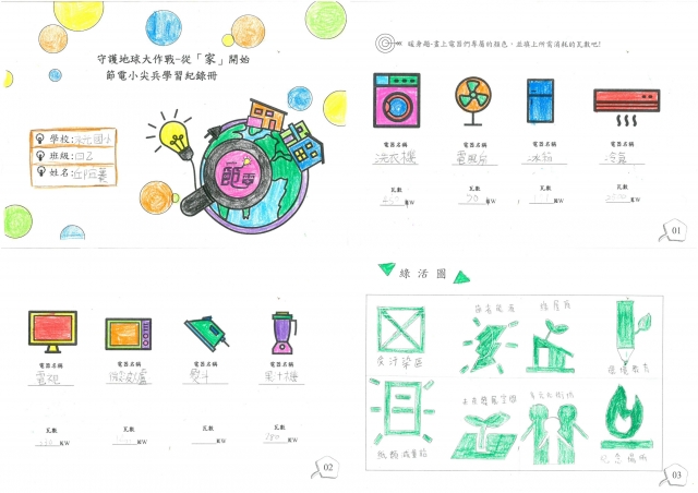 邱宜蓁-雲林縣小縣民教育活動學習紀錄冊-永光國小