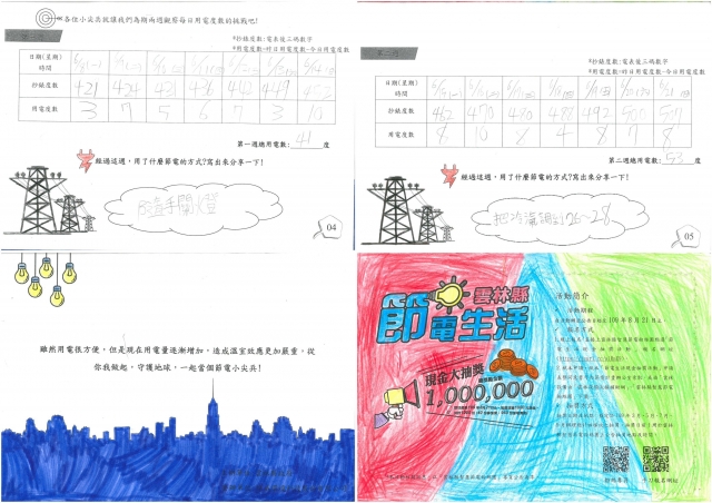 張順棠-雲林縣小縣民教育活動學習紀錄冊-麥寮國小