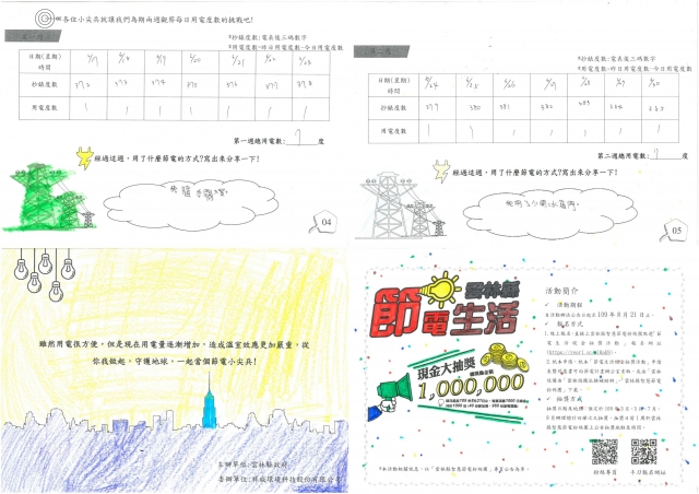 黃緯綺-雲林縣小縣民教育活動學習紀錄冊-麥寮國小