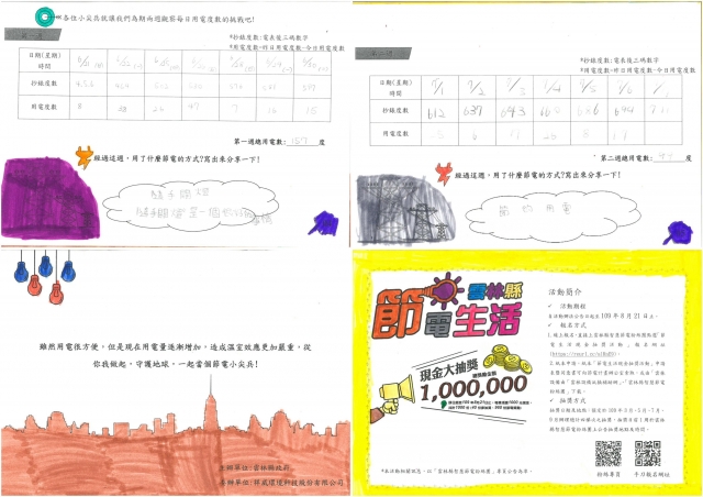林佩誼-雲林縣小縣民教育活動學習紀錄冊-麥寮國小