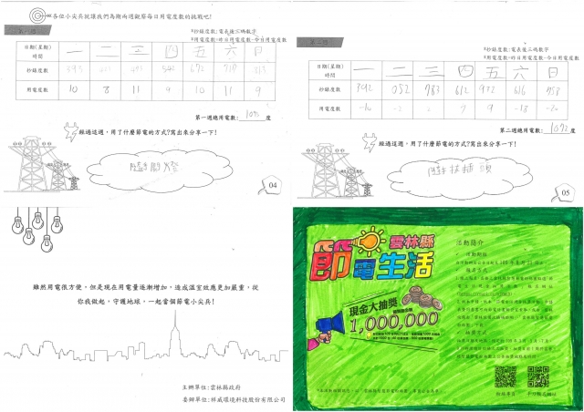 林建彰-雲林縣小縣民教育活動學習紀錄冊-麥寮國小