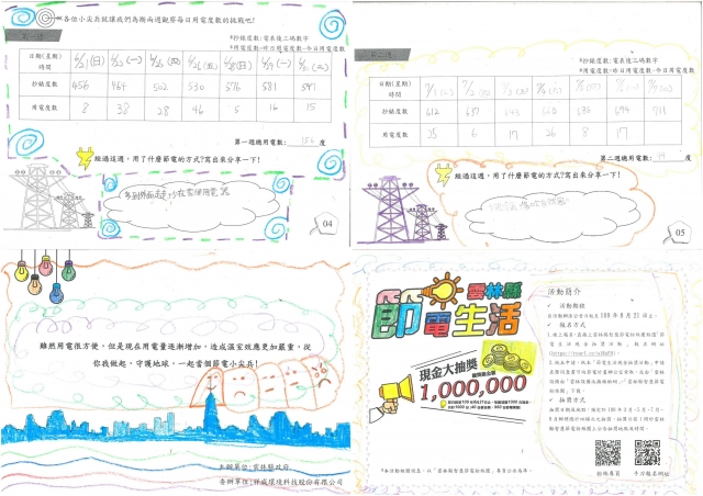 林采萱-雲林縣小縣民教育活動學習紀錄冊-麥寮國小