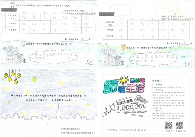 周子馨-雲林縣小縣民教育活動學習紀錄冊-麥寮國小