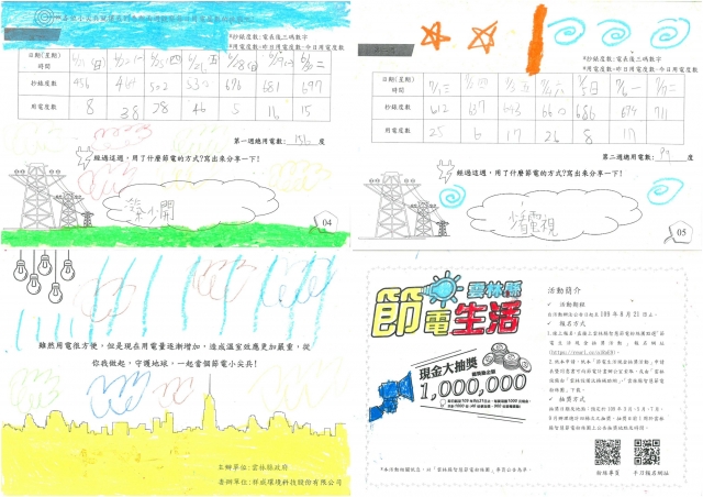 李濠名-雲林縣小縣民教育活動學習紀錄冊-麥寮國小