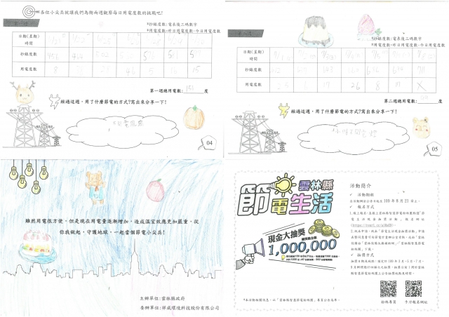 林佩璇-雲林縣小縣民教育活動學習紀錄冊-麥寮國小