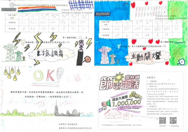 周子恒-雲林縣小縣民教育活動學習紀錄冊-麥寮國小