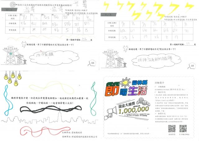 林祐澤-雲林縣小縣民教育活動學習紀錄冊-麥寮國小