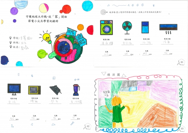 黃士鑫-雲林縣小縣民教育活動學習紀錄冊-麥寮國小