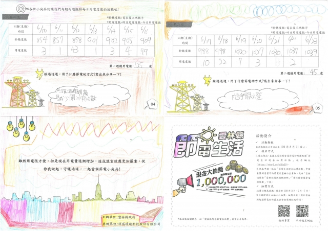 蔡孟辰-雲林縣小縣民教育活動學習紀錄冊-麥寮國小