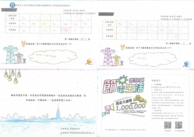 林鈺庭-雲林縣小縣民教育活動學習紀錄冊-麥寮國小