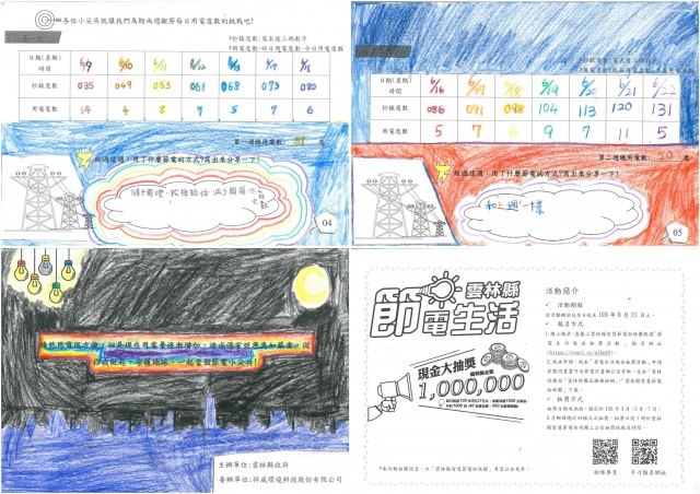 張詠順-雲林縣小縣民教育活動學習紀錄冊-麥寮國小