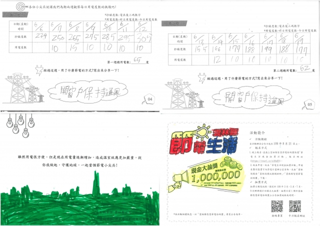 周廉堯-雲林縣小縣民教育活動學習紀錄冊-客厝國小
