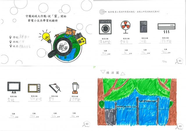 陳祤丞-雲林縣小縣民教育活動學習紀錄冊-客厝國小