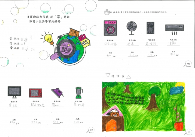 吳泳澂-雲林縣小縣民教育活動學習紀錄冊-客厝國小