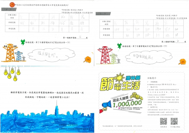 吳家同-雲林縣小縣民教育活動學習紀錄冊-客厝國小
