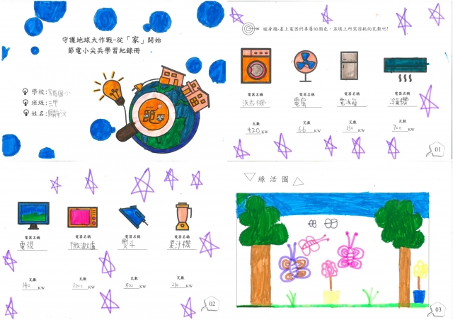 周靜汶-雲林縣小縣民教育活動學習紀錄冊-客厝國小