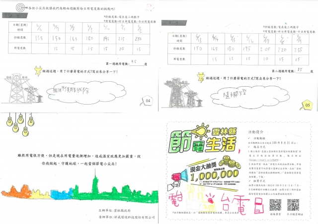 政展-雲林縣小縣民教育活動學習紀錄冊-客厝國小