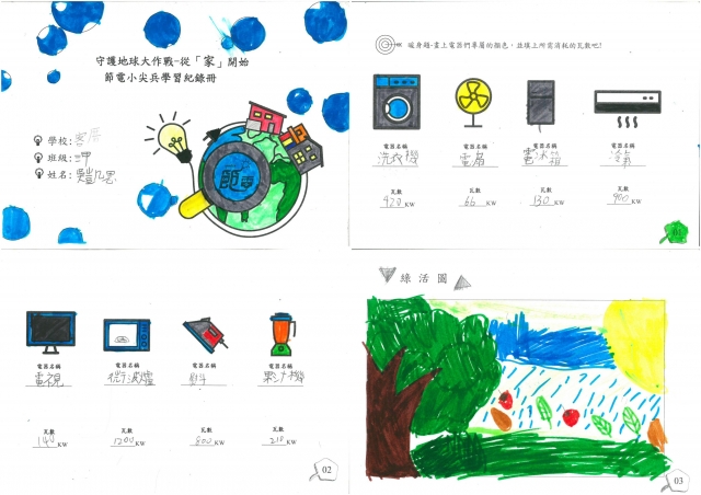 吳凱恩-雲林縣小縣民教育活動學習紀錄冊-客厝國小