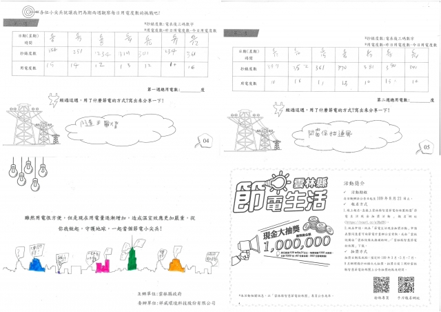 吳洺洋-雲林縣小縣民教育活動學習紀錄冊-客厝國小