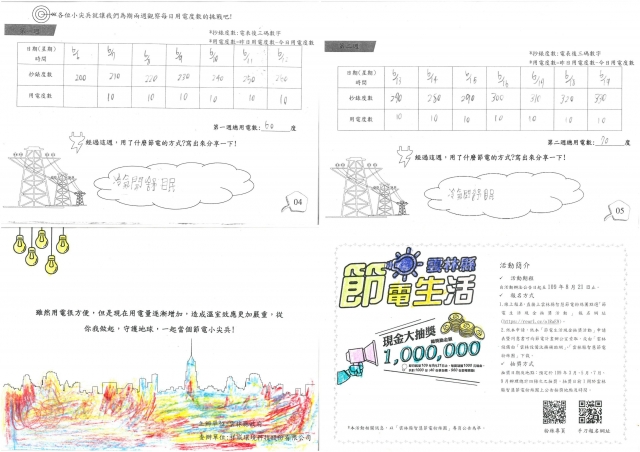 黃景煜-雲林縣小縣民教育活動學習紀錄冊-客厝國小