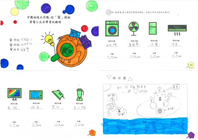 吳秉豐-雲林縣小縣民教育活動學習紀錄冊-客厝國小