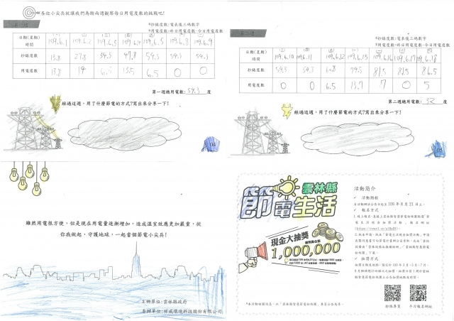 黃郁家-雲林縣小縣民教育活動學習紀錄冊-客厝國小